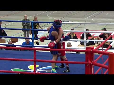 Boxen: Dominique Görlich - Ramona Graeff (Int. Frauenboxturnier #34)