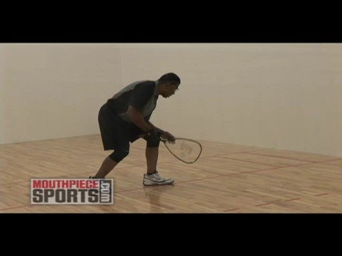 Former Racquetball Champion Horace Miller Shows Mitch Robins