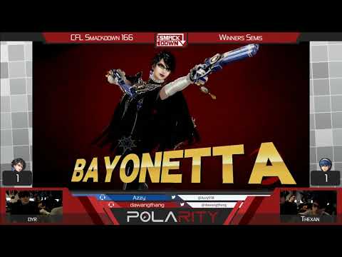 CFL Smackdown 166 WiiU - Dyr (Bayonetta) vs Thexan (Mario) - Winners Semis