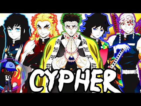 HASHIRA RAP CYPHER - DeGlobe Dizzy ft. VEXED IVY!, WhoIsJunior?, JMeek, Nonstopible & More [KNY]