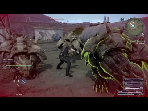 Final Fantasy XV playthrough pt29 - Attack On Spikeys/To the New Outpost