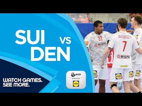 HIGHLIGHTS | Switzerland vs Denmark | Round 5 | Men's EHF EURO 2022 Qualifiers