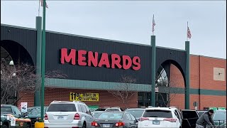 🇺🇸Walking Around Menards in Mt Prospect, IL 🛒🏠