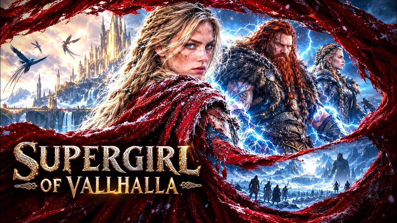 Supergirl: The Norse Age — An Unavoidable Prophecy | Full AI Movie (epi 1-4) | Elseworld fan film