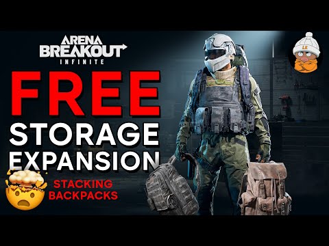 FREE STORAGE EXPANSION TRICK | DOUBLE YOUR STORAGE | Arena Breakout Infinite PC