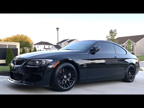 BMW 335is OHLINS COILOVERS and Front Suspension Overhaul.