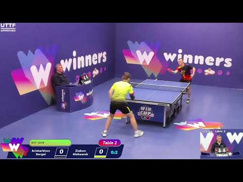 WINners CUP table 2  29.01  Aristarkhov Sergei - Ziakun Aleksandr  16:30
