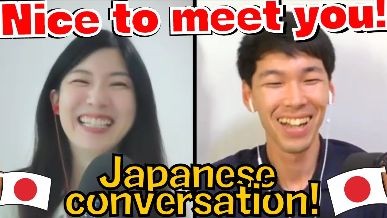 Listening daily Japanese conversation between Ken and Yoshie! #103