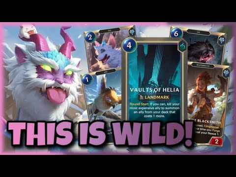 This Deck is INSANE! HUGE Warden of the Tribes Subtype Buff! | Legends of Runeterra