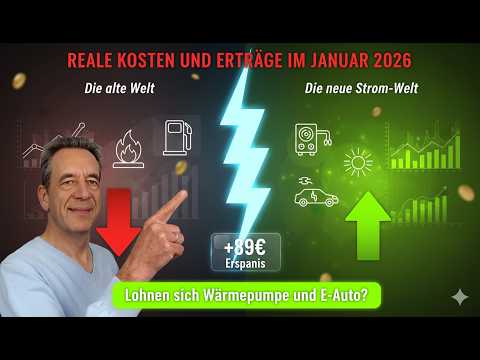 Lohnt sich Wärmepumpe & E-Auto wirklich? Die ehrliche Januar-Bilanz