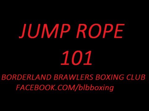 Jump rope Work-out 101 @ B.L.B Boxing Club.