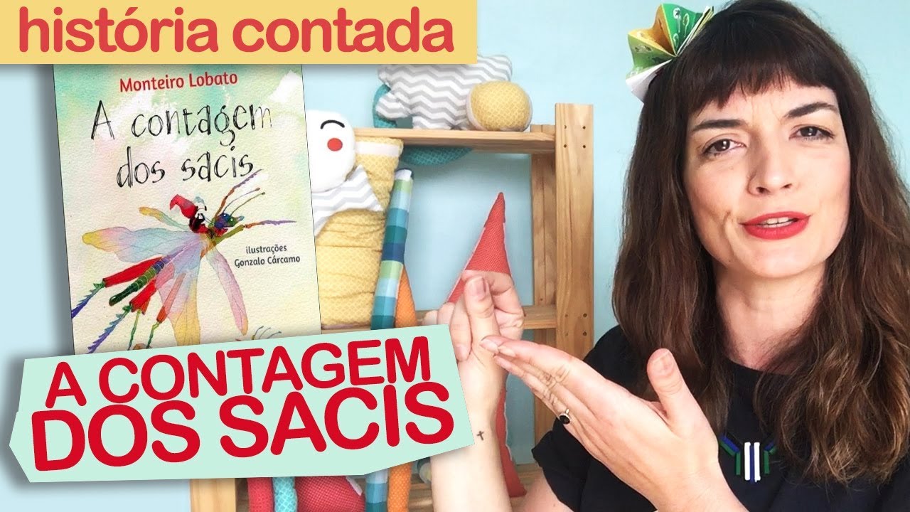 A CONTAGEM DOS SACIS - história infantil pro Dia do Saci | Fafá Conta