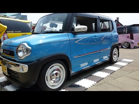 (4K)SUZUKI HUSTLER custom スズキ・ハスラーカスタム - SHOW UPドレスアップコンテスト2015
