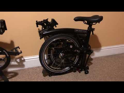 Comparing folded Dahon with Brompton