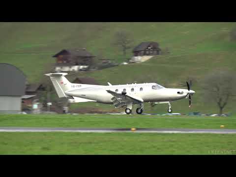 Pilatus PC-12 NG - Dead Stick Landing