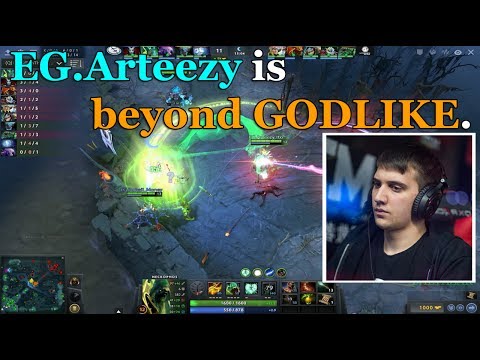 Dota 2 - EG.Arteezy is Beyond GODLIKE! (Necrophos)