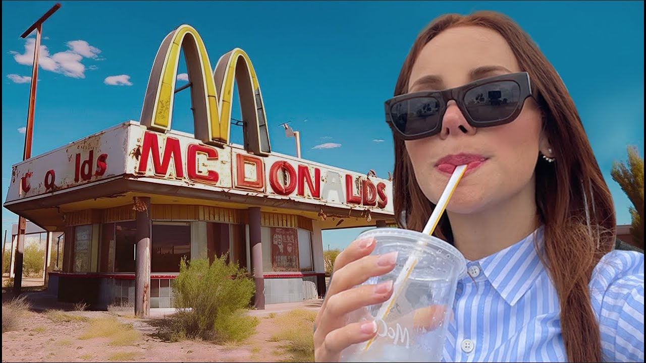 comi no Mcdonald's mais ANTIGO do mundo