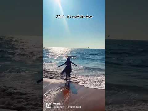 If I could live here 🏝️🤌🏻 || MRIDU SHARMA || #youtubeshorts #shorts #beach