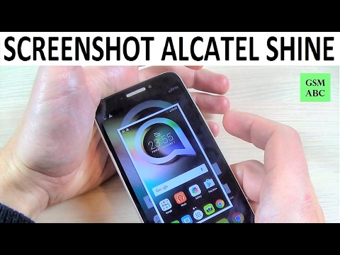 SCREENSHOT Alcatel SHINE Lite | How to | Tips and Tricks