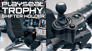 How to setup the Gearshift & Handbrake Holder Playseat® Trophy (Playseat® Trophy - Shifter Mount) How to setup the Gearshift & Handbrake Holder Playseat® Trophy (Playseat® Trophy - Shifter Mount)