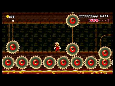 8-9 The final castle. by GuilleSSB - SUPER MARIO MAKER - NO COMMENTARY 1be