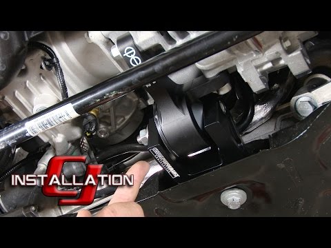 Focus RS cp-e Rear Motor Mount Kit Stage 2 xFlex 65A Durometer 2016-2018 Installation