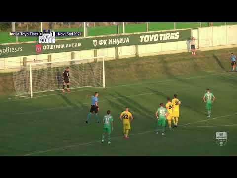 Inđija - Novi Sad  2 : 1   Golovi