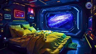 Bedroom in Cabin | The spacecraft also drifts deeper into space