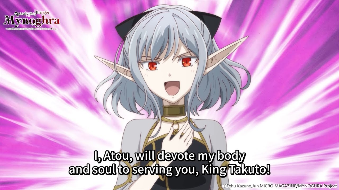 Atou: Consecutive Normal Punches《Apocalypse Bringer Mynoghra》 Anime Highlight