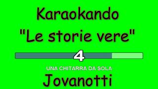 Karaoke Italiano - Le storie vere - Jovanotti ( testo )