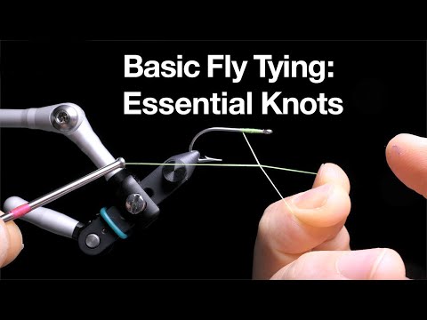 Basic Fly Tying: Essential Knots – Tying the Half Hitch and Whip Finish
