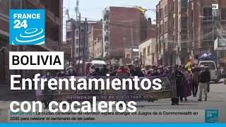 Aumenta la tensión entre los cocaleros y la policía en Bolivia • FRANCE 24 Español