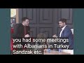 Marin Mema talks about the Albanians of Sandzak