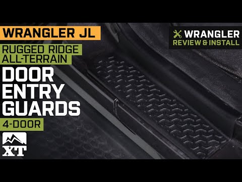 Jeep Wrangler JL 4-Door Rugged Ridge All-Terrain Door Entry Guards Review & Installl