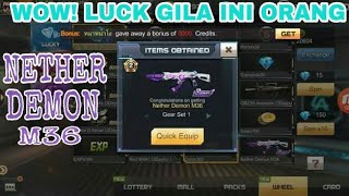 Spin Lucky Wheel Nether M36 Luck Bro||CRISIS ACTION