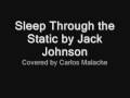 Jack Johnson Sleep Through the Static Cover ...