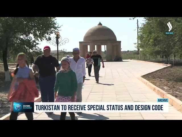 Türkistan şehri özel statü ve kendi tasarım koduna sahip oldu
