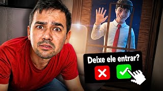 NÃO ABRA A PORTA PARA ESTRANHOS NO ROBLOX - Home Alone