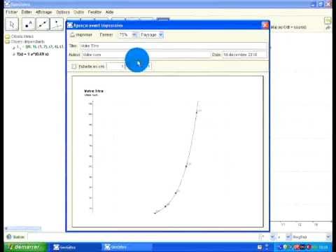 comment construire une courbe en svt