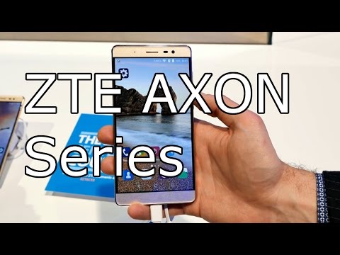 ZTE Axon Max - ZTE Axon Mini - ZTE Axon Premium Hands-ON [4K]
