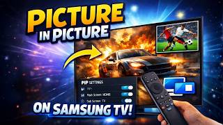 How to Use Picture in Picture on Samsung TV!