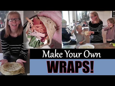 How to make your own Wraps / Flatbread
