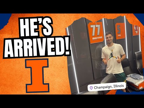 Mihailo Petrovic Arrives At Illinois!