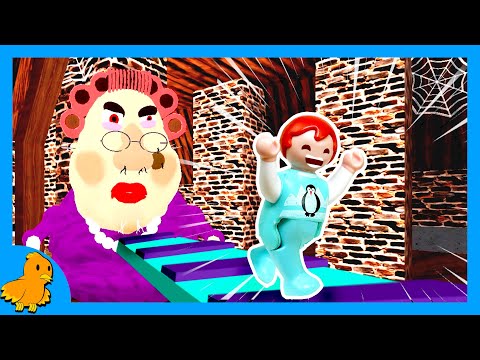 OMA IST BÖSE!😡 Emma muss entkommen!😅 Obby | Playmobil Familie Vogel (Roblox)