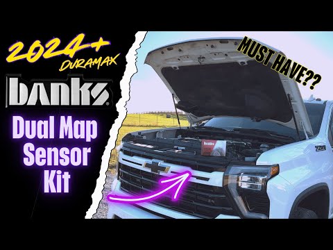 2024+ Duramax Banks Dual Map Sensor Kit Install & Cleaning Guide