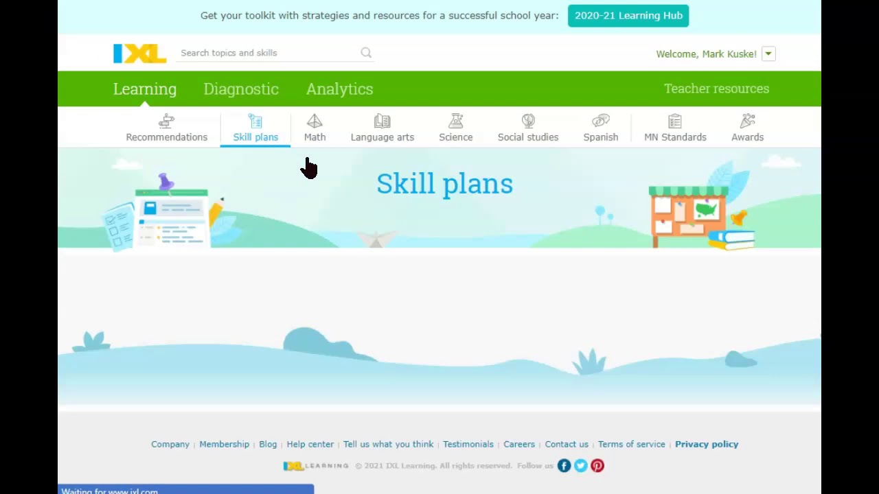 IXL - Using Skill Plans - Math and Reading Book Correlation