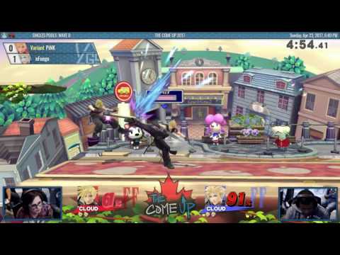 TCU 2017 - nFuego (Cloud) vs PiNK (Mario, Cloud) - Smash 4 Pools