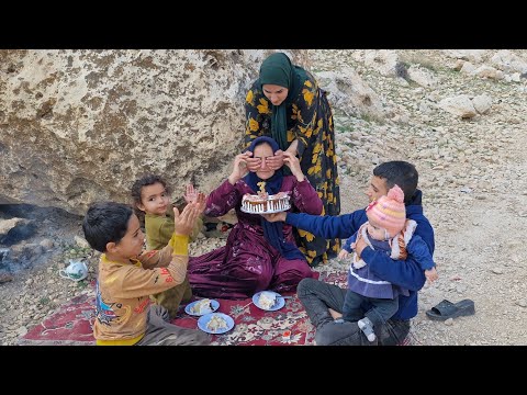 Surprising Afsaneh with a birthday cake: How will Soroush and Asma make Afsaneh happy?