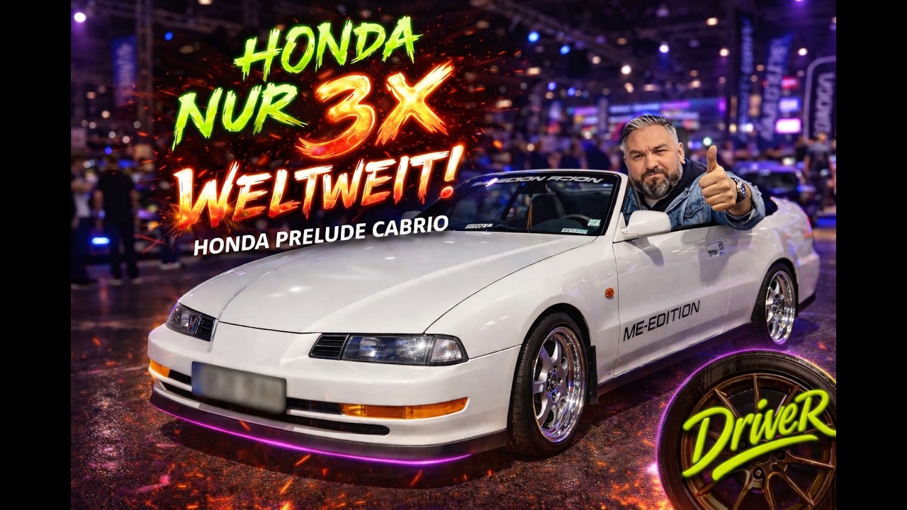 Honda Prelude Cabrio Unikat