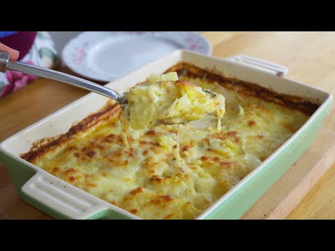 My sister makes the best potatoes with cream - You can't stop eating this